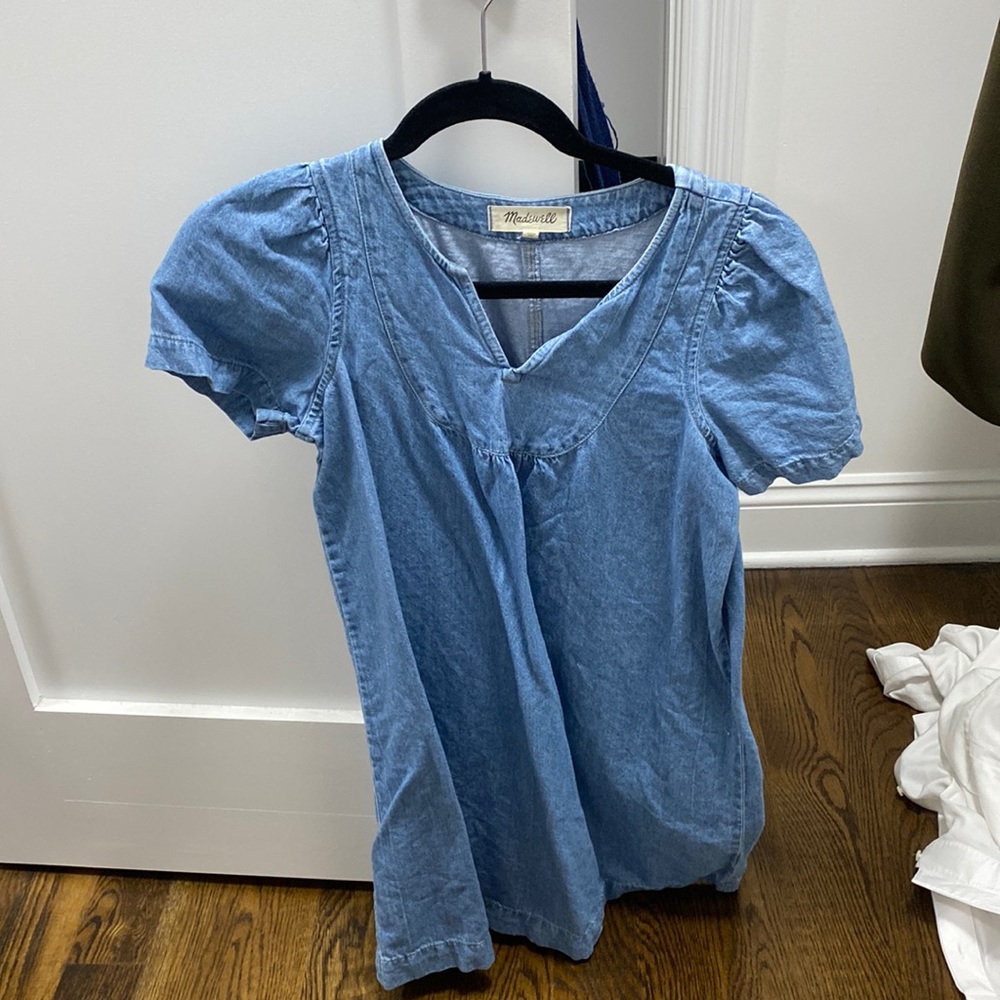 Madewell chambray dress